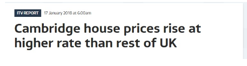全英主要城市房价均有上涨，为何只有剑桥下跌？都是因为炒出来的热点…